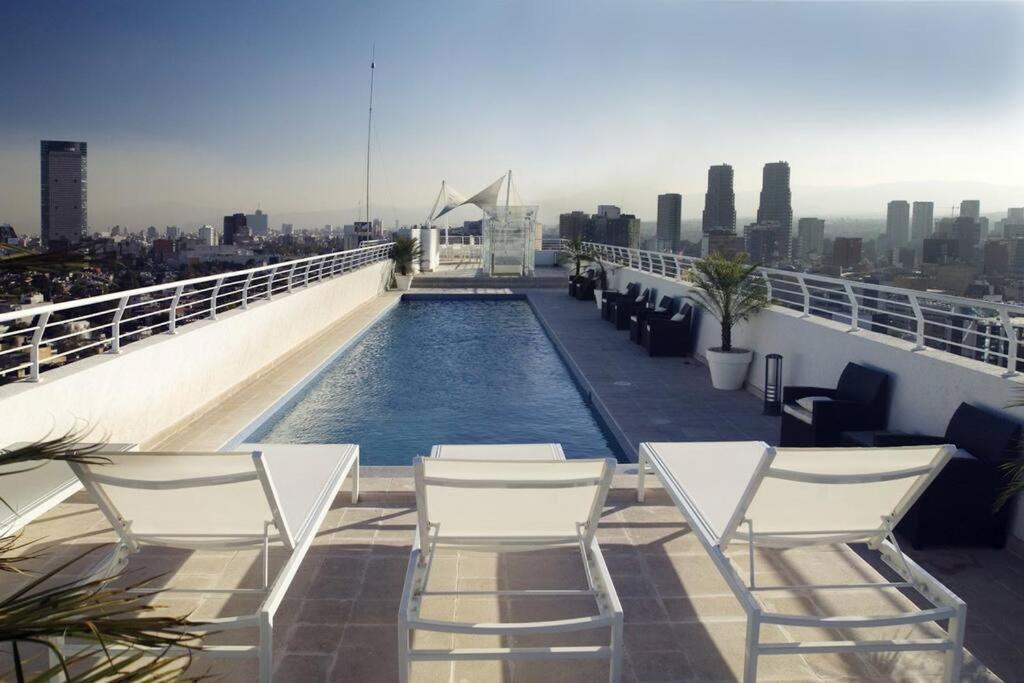 Polanco Pool Amazing View Gym Parking Apartment Мексико Сити Екстериор снимка