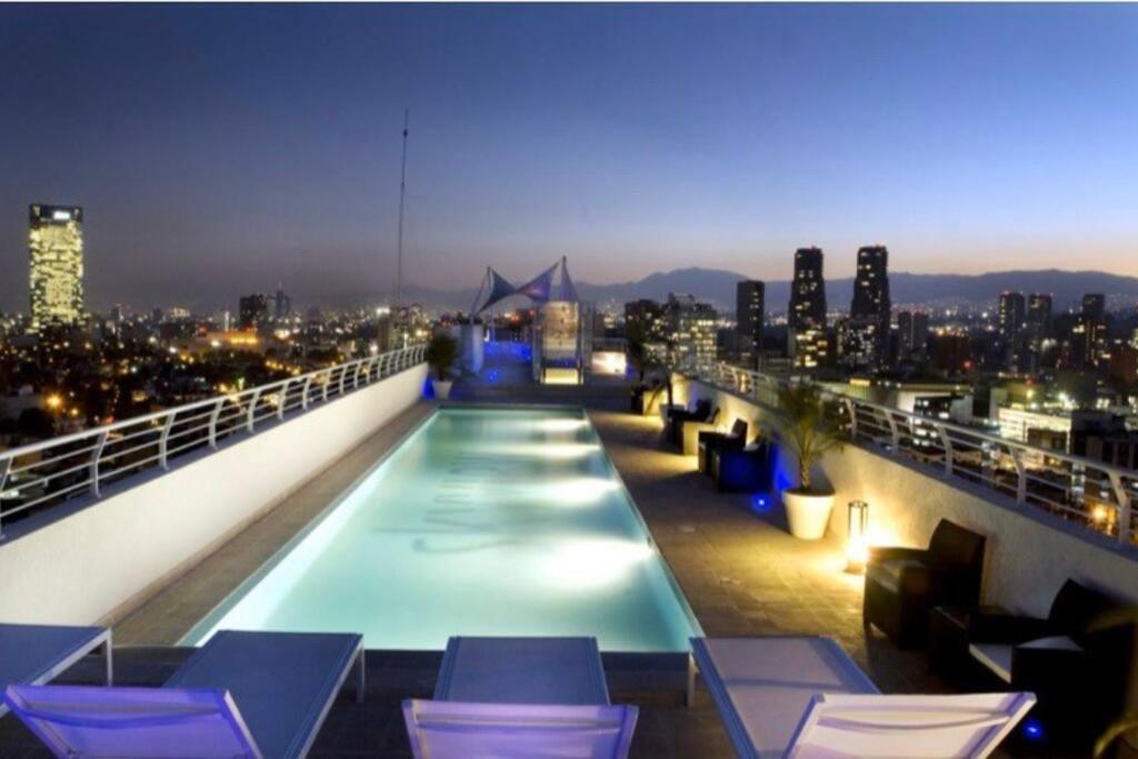 Polanco Pool Amazing View Gym Parking Apartment Мексико Сити Екстериор снимка
